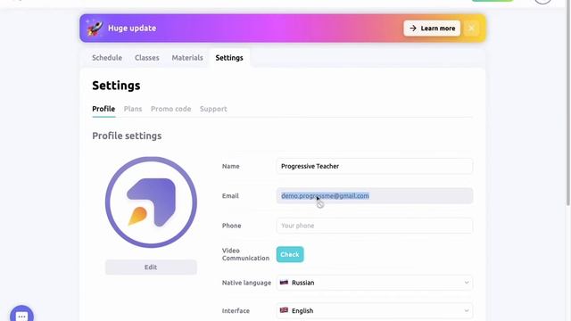 ОБНОВЛЕНИЯ PROGRESSME: Классы, аккаунт ученика, приглашение по ссылке и порядок в личных курсах