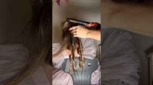 Мастер-класс детской прически на длинные волосы с локонами для девочки на утренник в детский сад