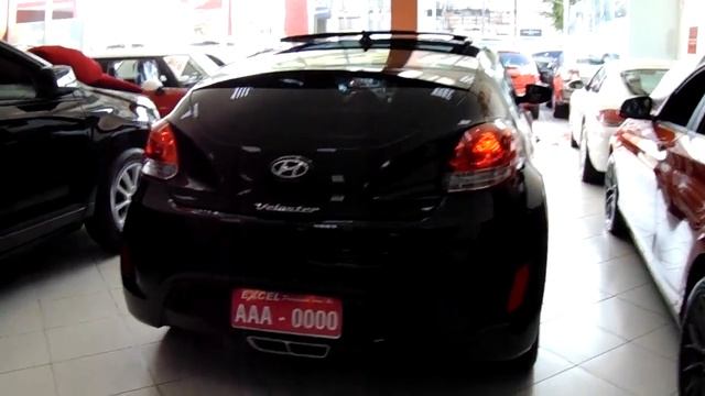 HYUNDAI VELOSTER 1.6 PRETO - 2012 смотреть онлайн