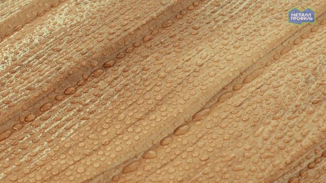 Покрытие ECOSTEEL® Цвет Кедр, текстурированный