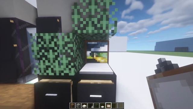 3 Minute Minecraft Bedroom Build Tutorial смотреть онлайн