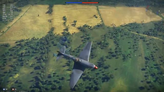 War Thunder 1 89 37mm НС 37 в хвост бомбардировщика смотреть онлайн