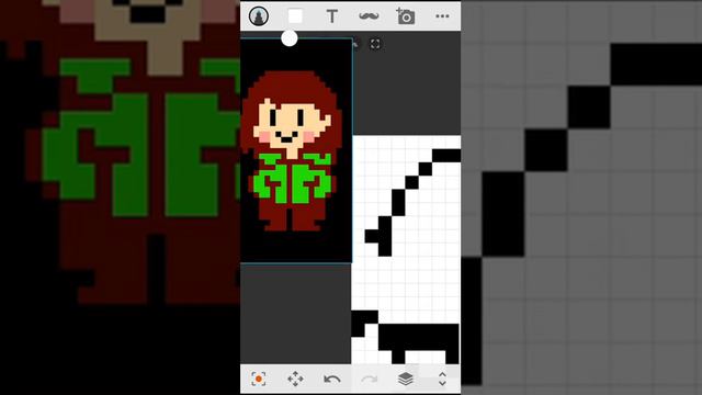 Story shift chara pixel çizimi смотреть онлайн