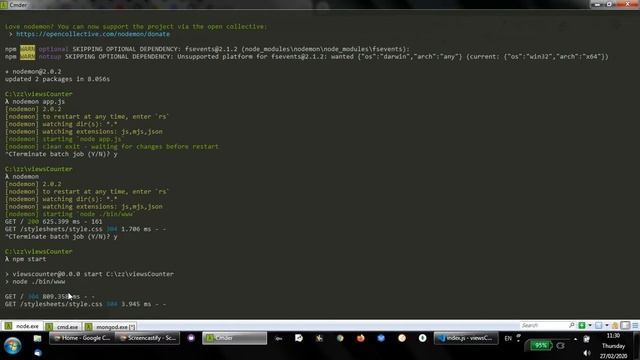 build site visits counter with node express server for beginners #3 create views .jade templating смотреть онлайн