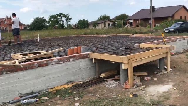 Заливка фундамента смотреть онлайн