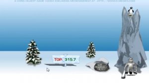 YetiSports 1 - Самая первая часть про летающего пингвина!