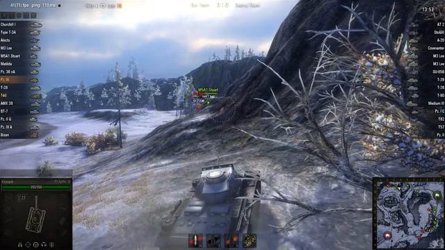 WOT: Arctic Region - PzKpfw III смотреть онлайн