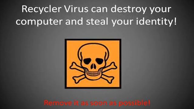 Remove Recycler Virus EASILY   A Quick Recycler Virus Removal