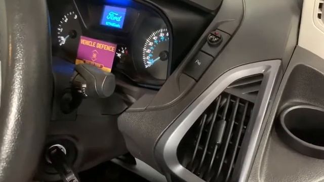 Ford Transit Custom with Laserline 361 Thatcham category 2 immobiliser. смотреть онлайн