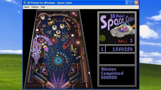 Playing Pinball 3D - Windows XP Pinball 3D смотреть онлайн