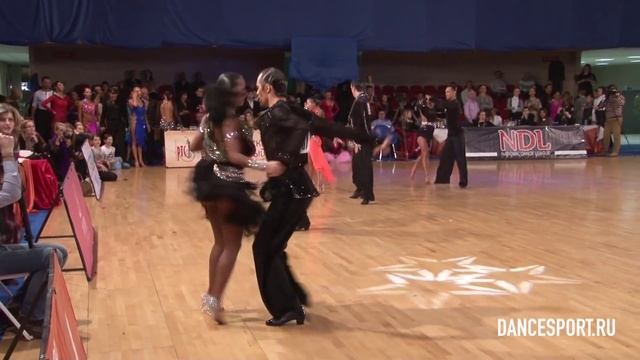 Ковган Роман - Румянцева Наталия, 1/4 Cha-Cha-Cha смотреть онлайн