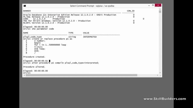 How and Why to use PL/SQL Native Compilation - Demonstration смотреть онлайн