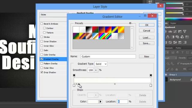 tutorial 7 : impressive looking text effect | Photoshop cs6 смотреть онлайн