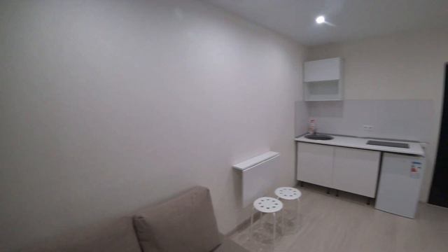 Квартира-студия 15 кв. м в районе метро Лухмановская! смотреть онлайн