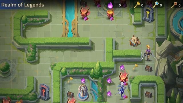 REALM OF LEGENDS Walkthrough | Hardest Battles ever ?? смотреть онлайн