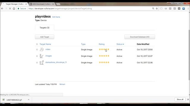 Tutorial  Unity3d :  Vuforia Play Video ( Augmented Reality)