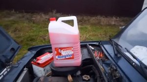 Ваз 2107 замена антифриза.