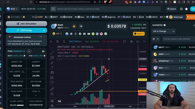 Base Network Tokens Are Pumping! How To Trade Coins On Base! смотреть онлайн
