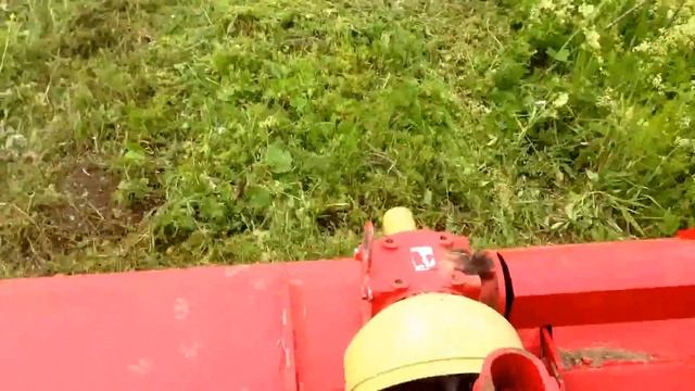 Минитрактор KIOTI СК2810 с цеповой косилкой Del Morino