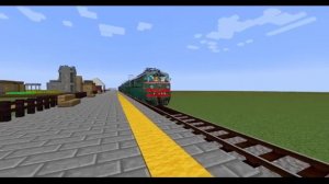 Вл10-1628+Вл10 Грузовой, Immersive Railroading проезжает на станцию платф 80 км