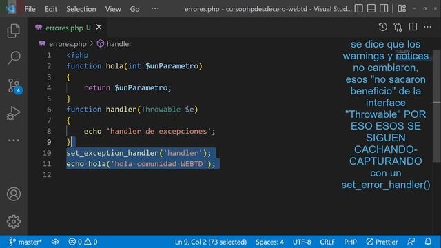 Errores en PHP | Forma Moderna de MANEJAR ERRORES EN PHP - ¿Debo USAR set_error_handler() en PHP? смотреть онлайн