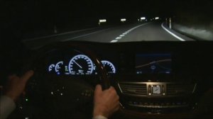 Умные фары- MERCEDES S-CLASS