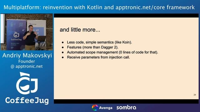 Multiplatform: reinvention with Kotlin and apptronic.net/core framework (PART 1) by Andriy Makovsky смотреть онлайн