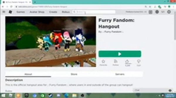 roblox furry games