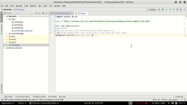 Working with Pandas reading online public database | Python