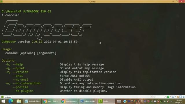 1. Installation of Composer - First Step towards Laravel. смотреть онлайн
