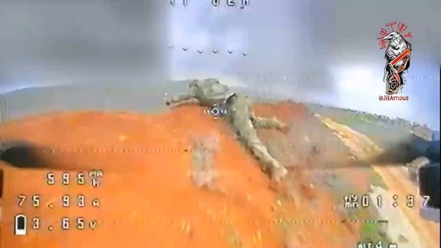 Применение FPV-дронов СпН ВС РФ в Сирии смотреть онлайн