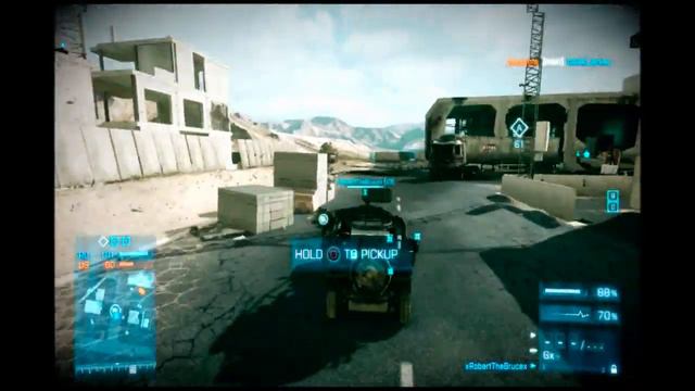 Battlefield 3 - Tank Busting Mobile Car Bomb смотреть онлайн