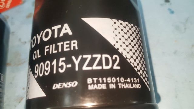 Масляные фильтры. 90915-yzzd2. Похоже, очередной контрафакт. Будьте внимательны! смотреть онлайн