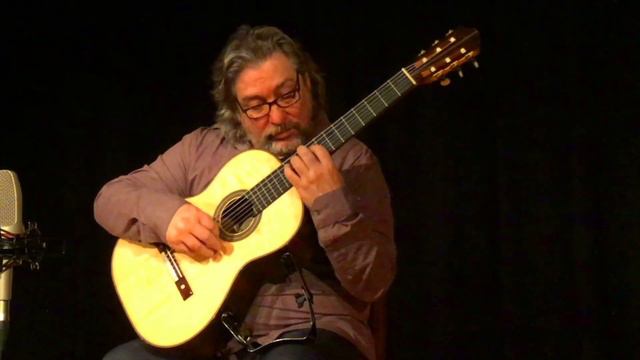 Guitarist Frank L. Natter performs the Bach Prelude from Cello Suite No. 3 (BWV 1009) смотреть онлайн