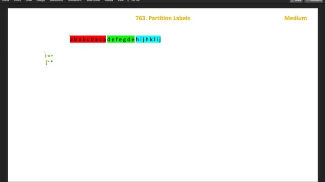partition labels | partition labels leetcode | leetcode 763 | two pointer | leetcode september смотреть онлайн