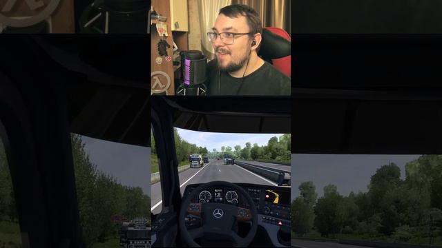 Понг траками в Euro Truck Simulator 2 смотреть онлайн