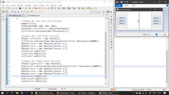 BoxLayout - Add Control Vertically and Horizontally | Part 2 Demo | Swing Tutorial #44 смотреть онлайн