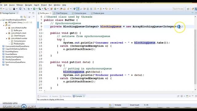 ArrayBlockingQueue in Java |Internal Working of ArrayBlockingQueue in Java смотреть онлайн