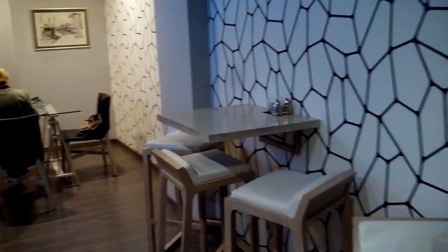 Отель хостел Promenada в Жешуве.Польша.Рецепшин и столовая.