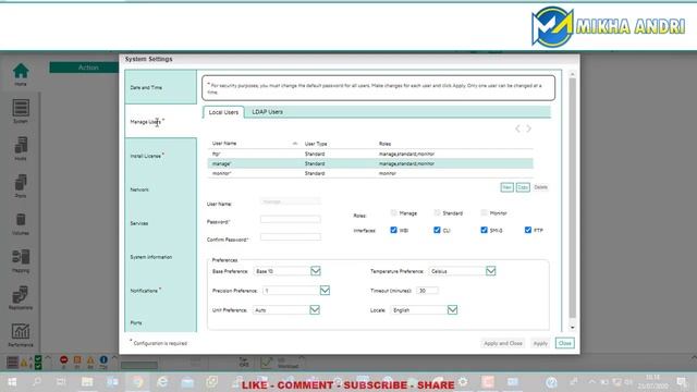 Install and configure HPE Server MSA 2050 смотреть онлайн