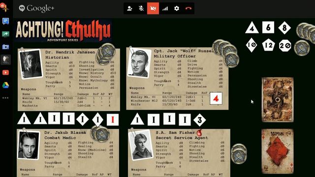 Achtung! Cthulhu: Three Kings Actual Play Ep. 1 - Part 10 смотреть онлайн