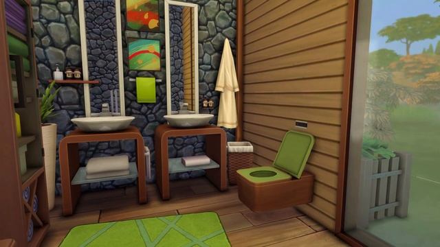 FAMILY LAKE HOUSE ? | N0 CC | Stop Motion Build | The Sims 4 | Windenburg | Speed Build | Machinima смотреть онлайн
