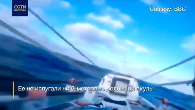 Девушка в одиночку пересекла Атлантику смотреть онлайн