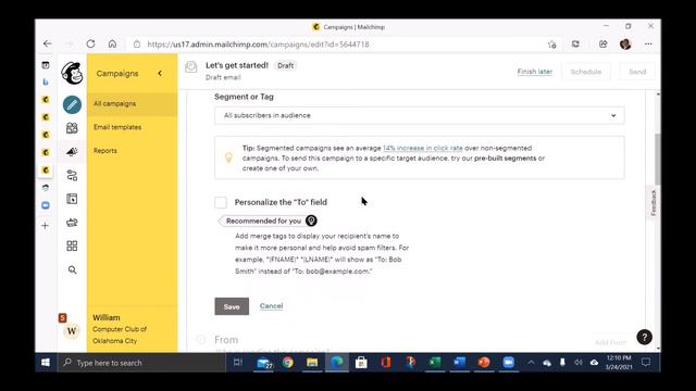 Easily stay in touch with members using Mailchimp - APCUG Wednesday Workshop 3-24-21 смотреть онлайн