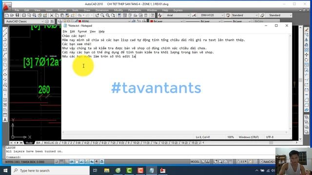 ✅ Lisp cad tự động DIM ghi ra text | tavantants смотреть онлайн