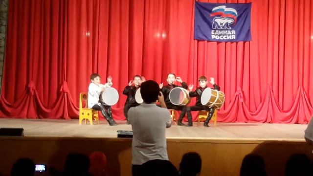 Ансамбль "ХАРС". Номер с барабанами!!!!! КРАСАВЧИКИ!!!!!!!! смотреть онлайн