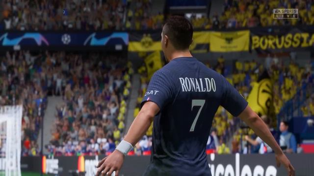FIFA 23 - MESSI, RONALDO, MBAPPE, NEYMAR, ALL STARS | PSG VS BORUSSIA DORTMUND 65-0 | UCL