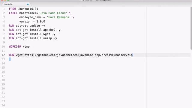 Docker Tutorial for beginners| Writing Dockerfile | Dockerfile Instructions Tutorial смотреть онлайн