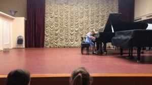 Ф. Кулау. Сонатина соч.55 №1 до мажор (1 часть). Исполняет Мария Костюкова.