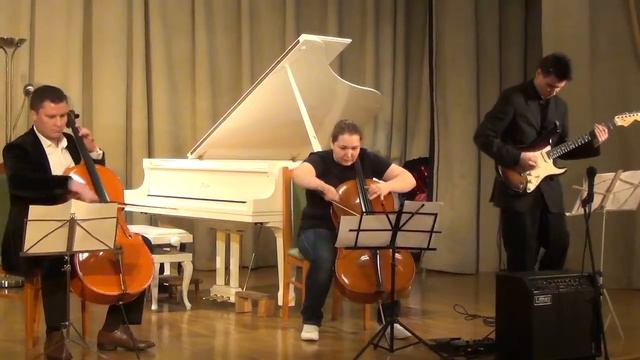 Новогодний концерт музыкальной школы. Декабрь 2015 год. Часть 9. Играют преподаватели смотреть онлайн